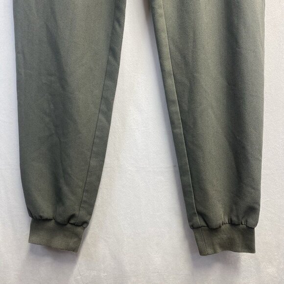 SPLENDID High-Rise Elastic Waist Joggers Pants Women Small Green Side Pockets - Picture 13 of 16